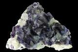 Multicolored Cubic Fluorite Crystals - Inner Mongolia #146951-1